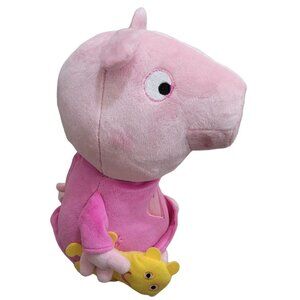 Nick Jr Peppa Pig Sleep N' Oink Talking Plush Teddy Bear Bedtime Stuffed Animal